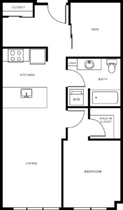 single bedroom floor plans.
